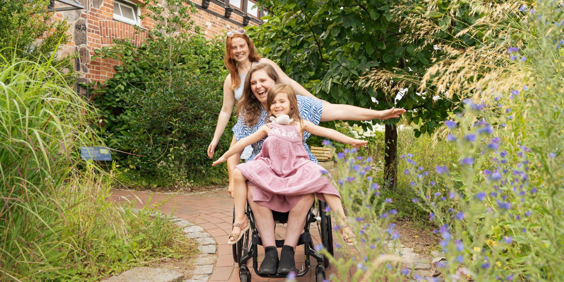 Im Garten der Sinne des Naturparkzentrums