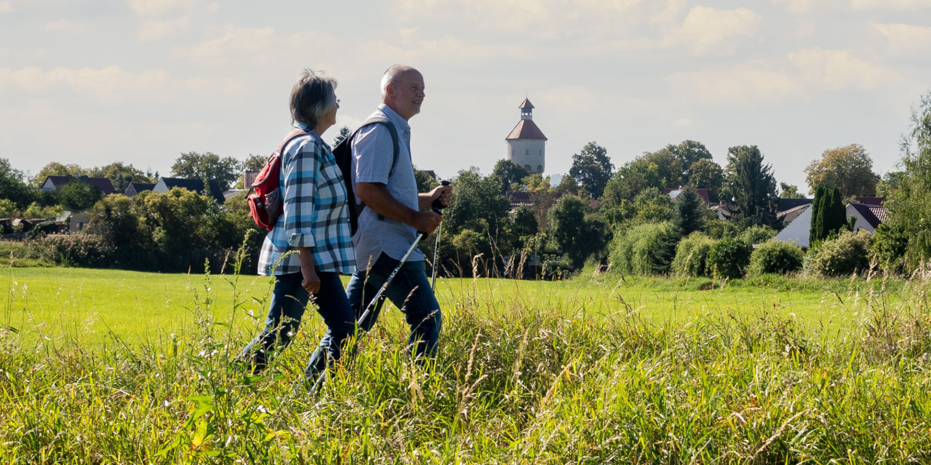 Wanderer vor Niemegk