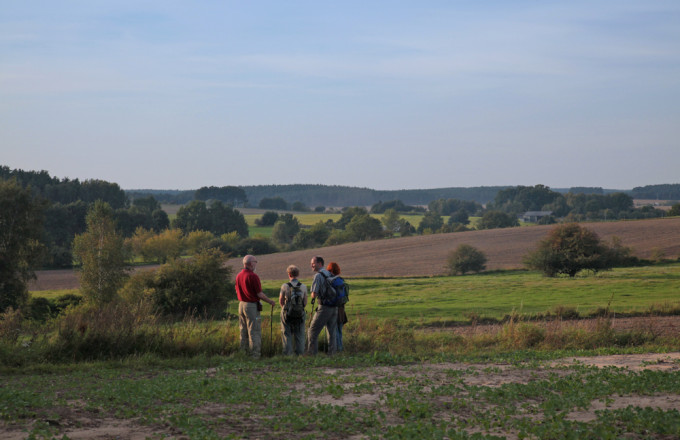 Aussicht auf dem Töpferwanderweg