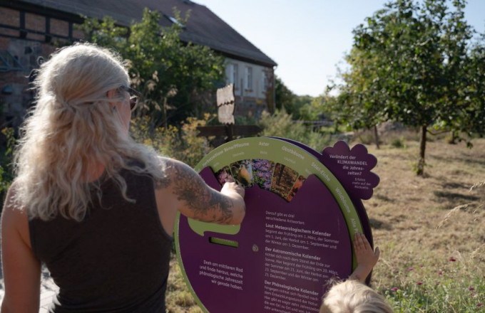 Blühkalender im Garten der Sinne
