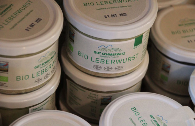 Gläser Bio Leberwurst vom Gut Schmerwitz
