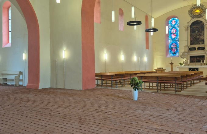 Marienkirche Bad Belzig Innenraum, Foto: Christiane Moldenhauer