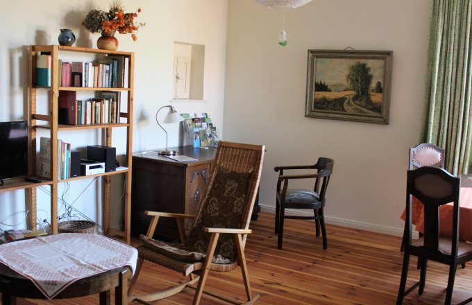 Blick ins Wohnzimmer, Foto: E. Seidel