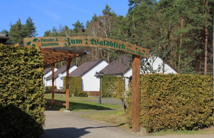 "Zum Waldblick" Eingangsbereich, Foto: Bansen/Wittig