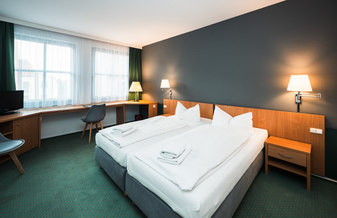 Konfort Hotelzimmer, Foto: David Ludley Photography, Lizenz: martas Hotel Lutherstadt Wittenberg
