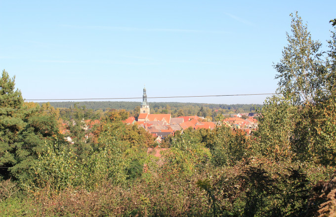 Schöne Aussicht auf Bad Belzig, Foto: Bansen-Wittig