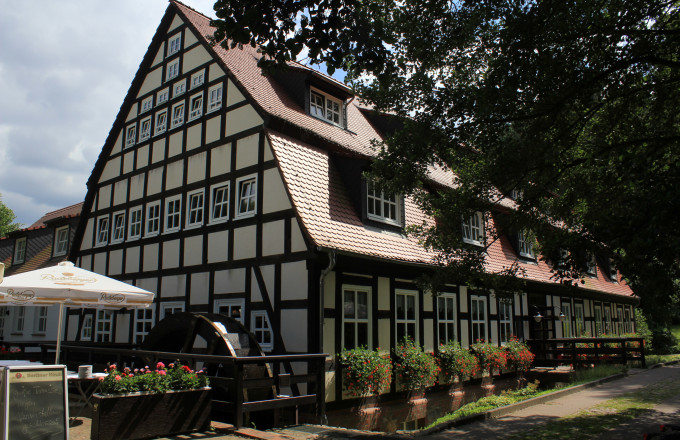 Springbachmühle mit Hotel und Restaurant, Foto: Bansen-Wittig
