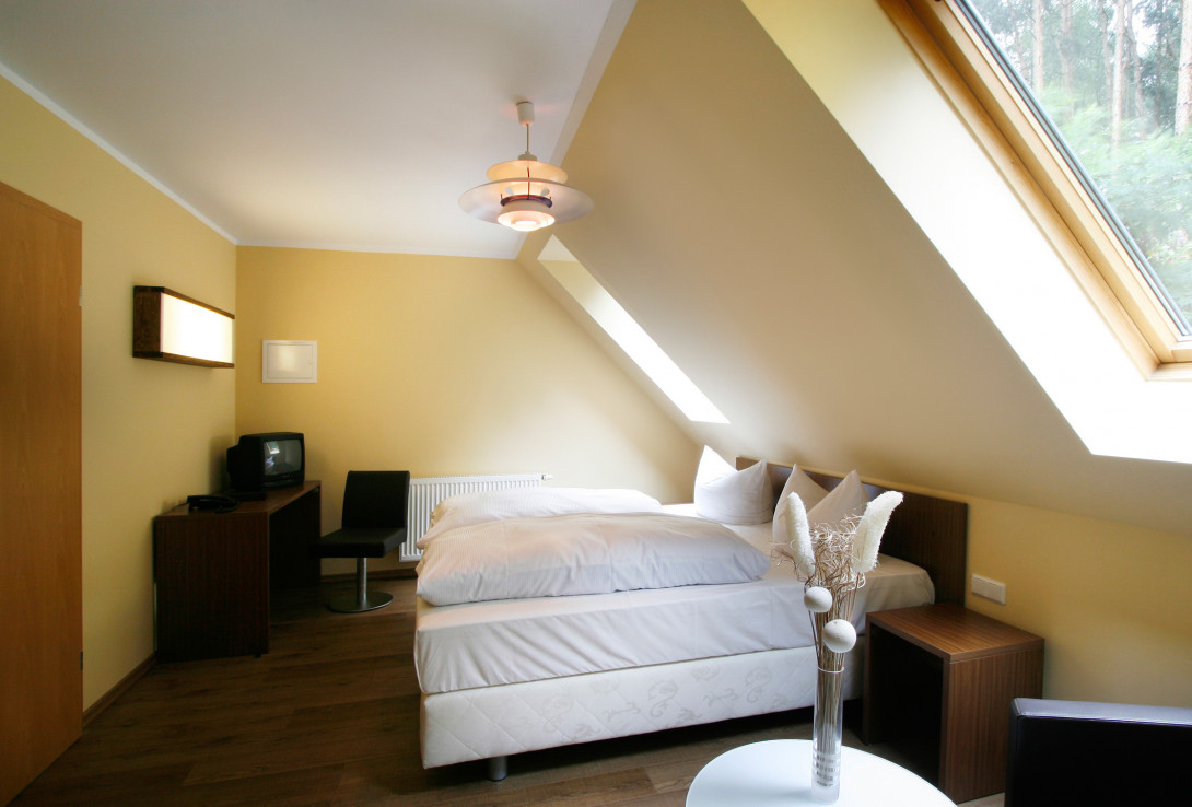 Doppelzimmer, Foto: K. Wünsche, Lizenz: Springbach-Mühle Belzig OHG