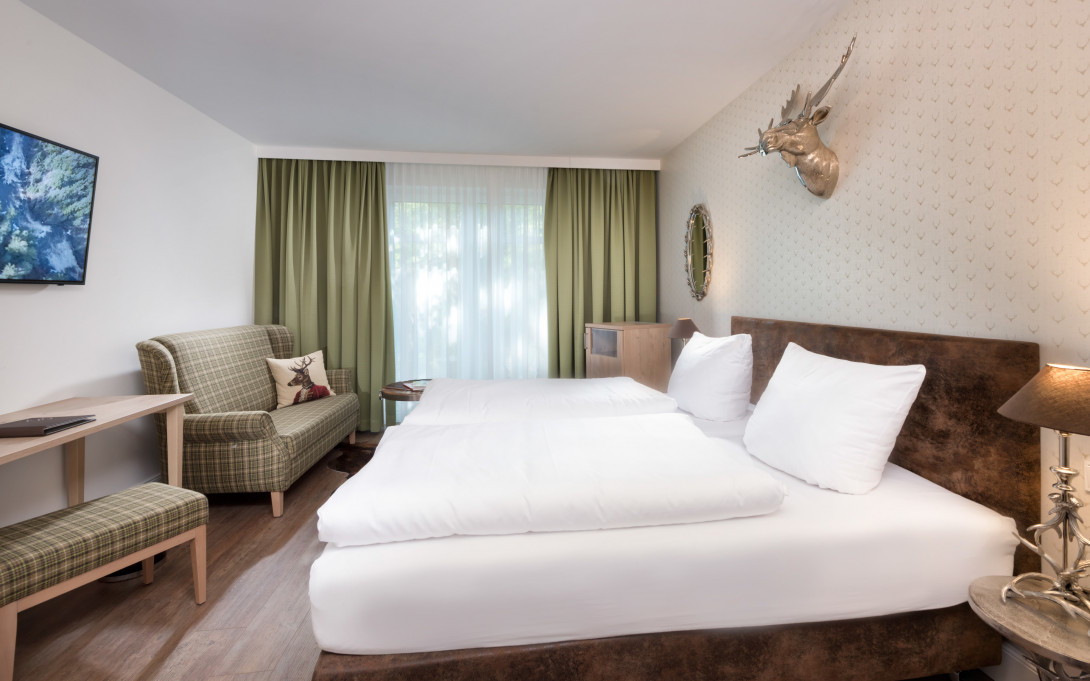 Zimmer im Linther Hof - geschmackvoll und hochwertigg, Foto: Rainer Klostermeier vision photos, Lizenz: Linther Hof