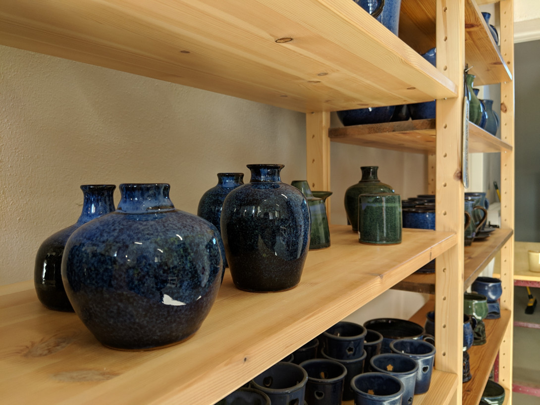 Königsblau Keramik aus Schmerwitz, Foto: Antje Tischer, Lizenz: TMB Fotoarchiv