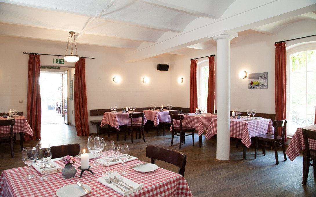 Saal, Foto: Landhaus Alte Schmiede