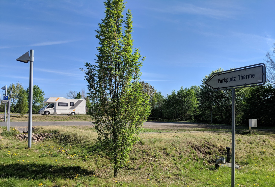 Wohnmobilstellplatz an der SteinTherme, Foto: SteinTherme Bad Belzig