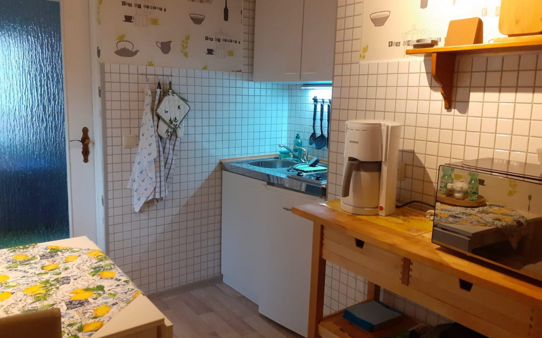 Küche mit allem was man braucht, Foto: Katrin Fischer 