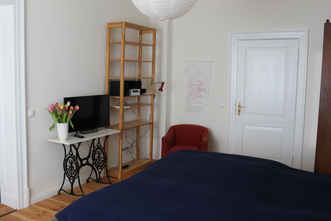 Schlafzimmer, Foto: E. Seidel