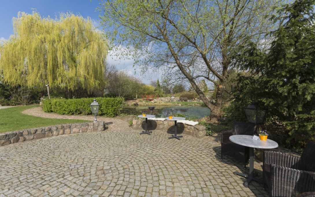 Gartenansicht, Foto: Landhaus Alte Schmiede