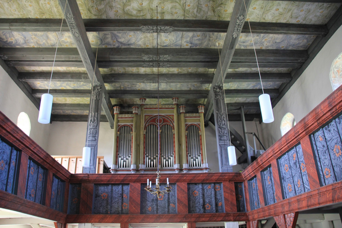 Orgel in der Kirche Kirche Raben, Foto: Bansen/Wittig