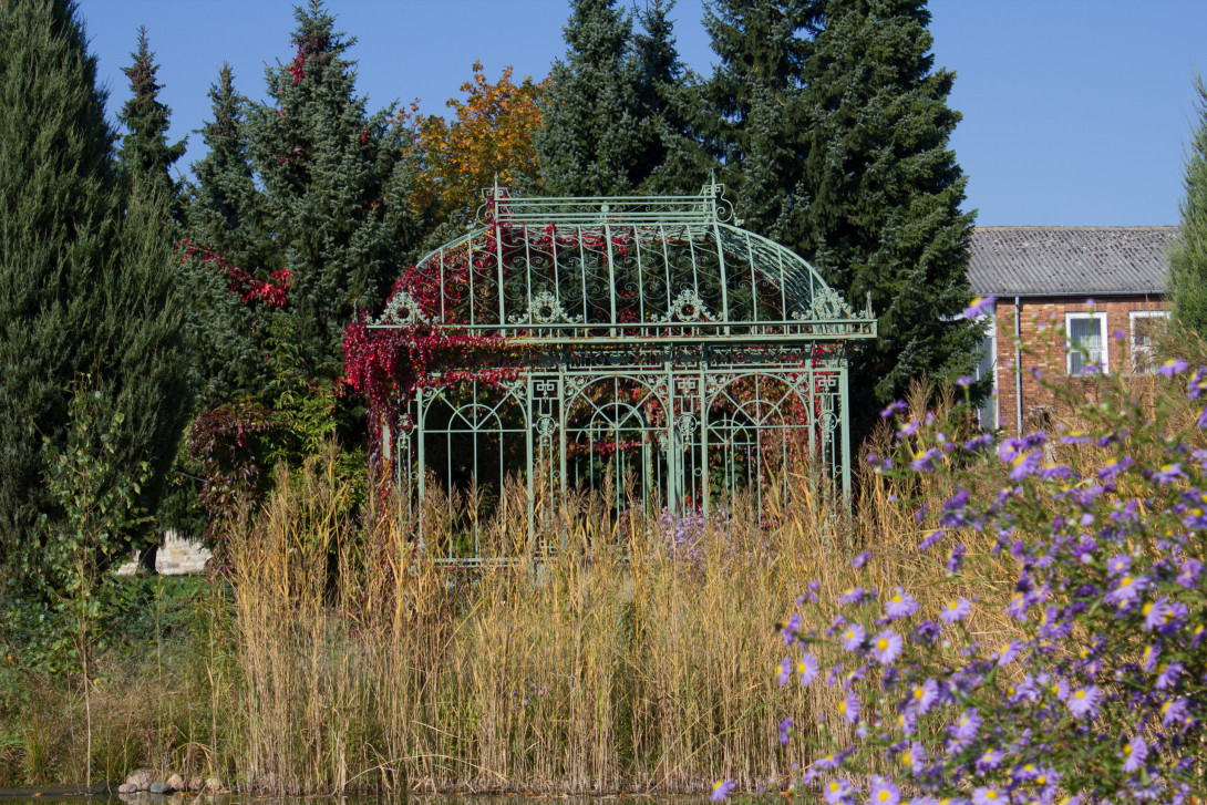Pavillon im Schlosspark, Foto: Bansen/Wittig