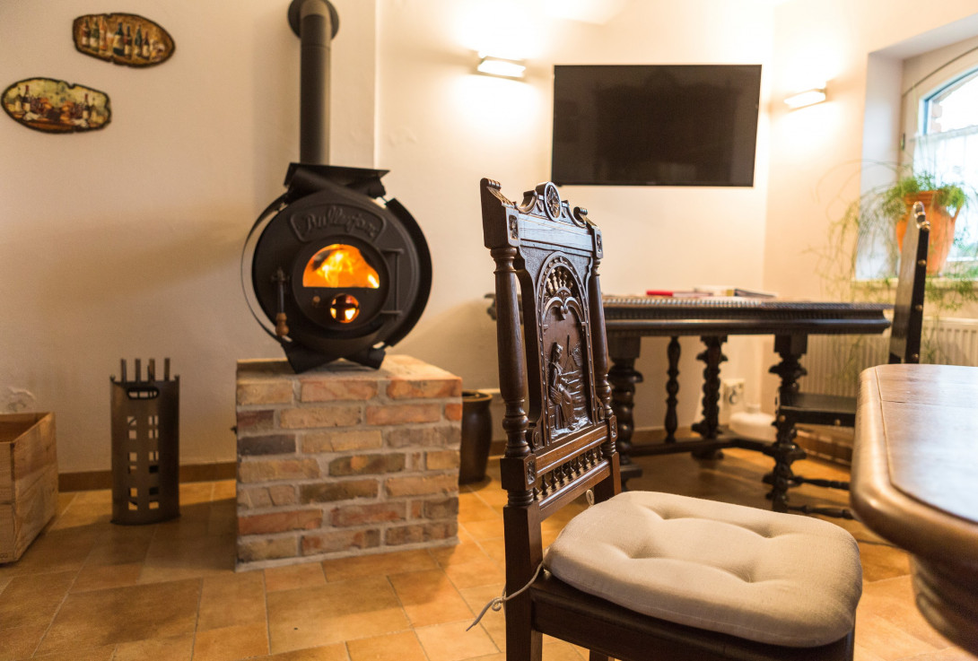 Am Kamin, Foto: TMB, Lehmann