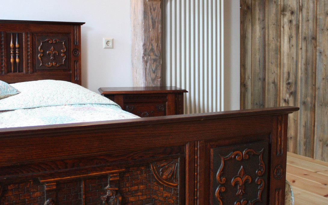 Schlafzimmer im 1. Obergeschoss, Foto: Seyffarth-Bartsch GbR