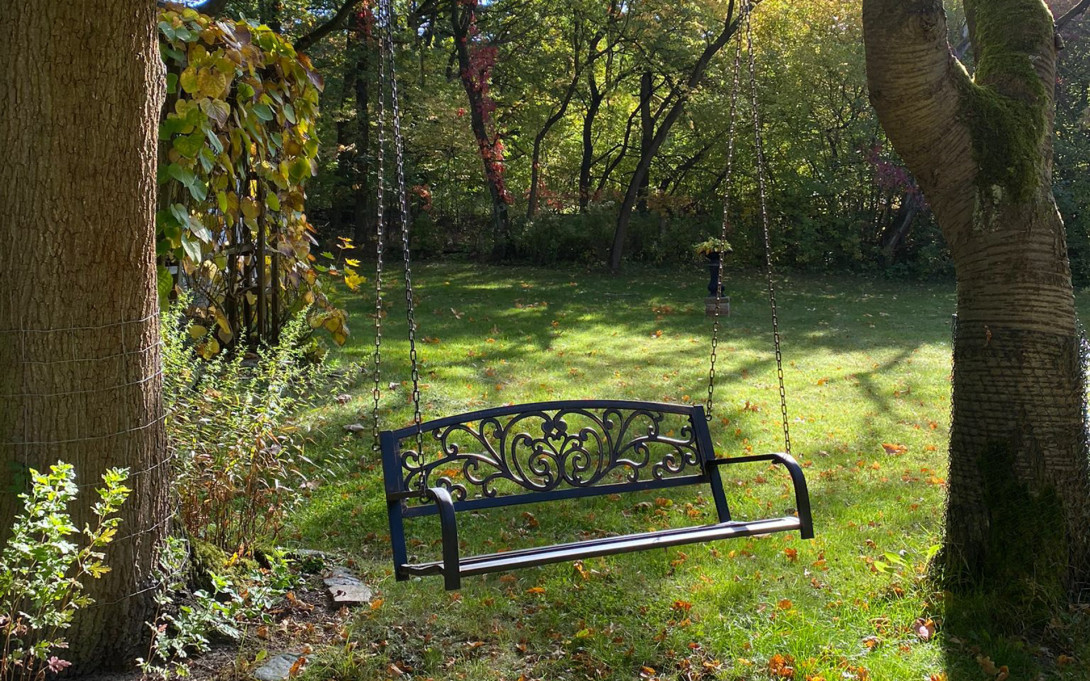 Ruheplätzchen im Waldpark