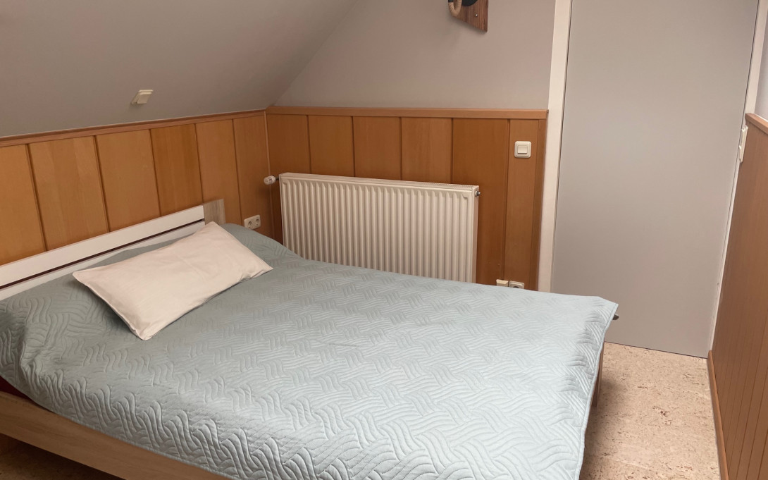 Schlafbereich mit Doppelbett, Foto: Bianka Ringewald