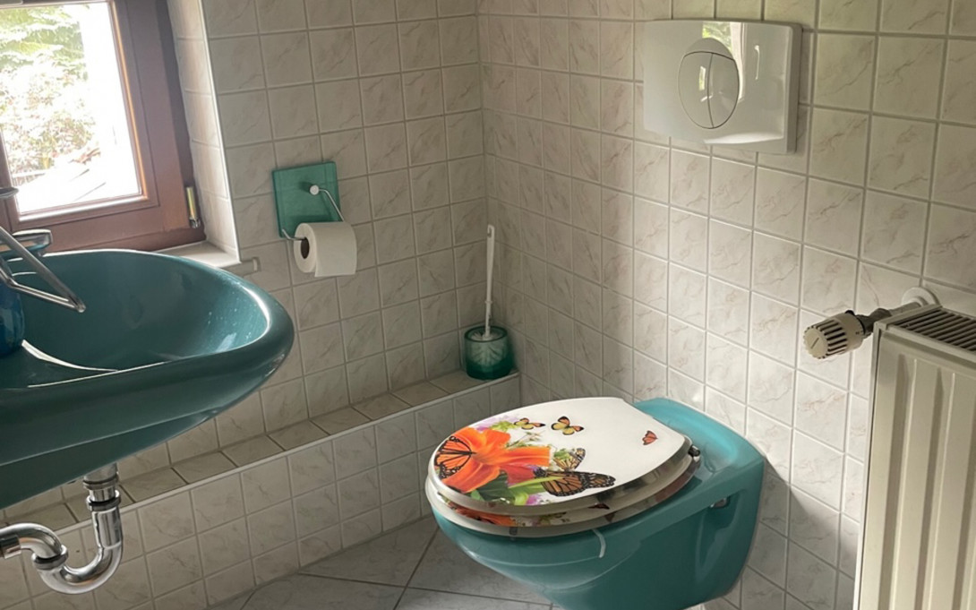 Separate Toilette, Foto: Bianka Ringewald