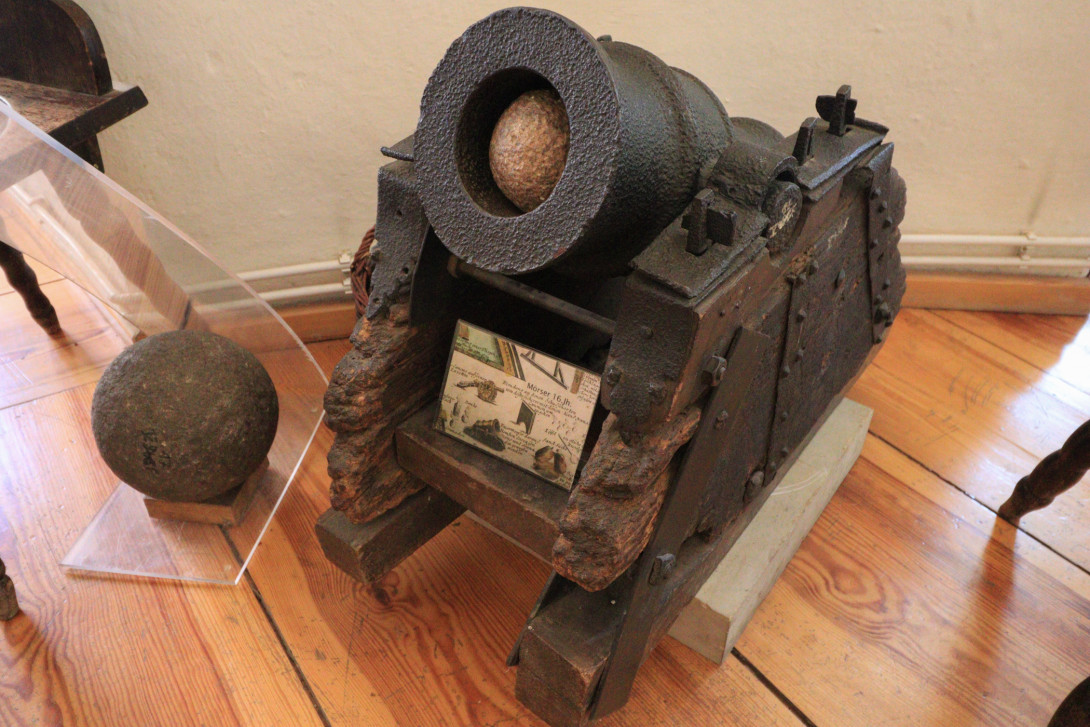 Mörser aus dem 16. Jahrhundert, Foto: Bansen/Wittig