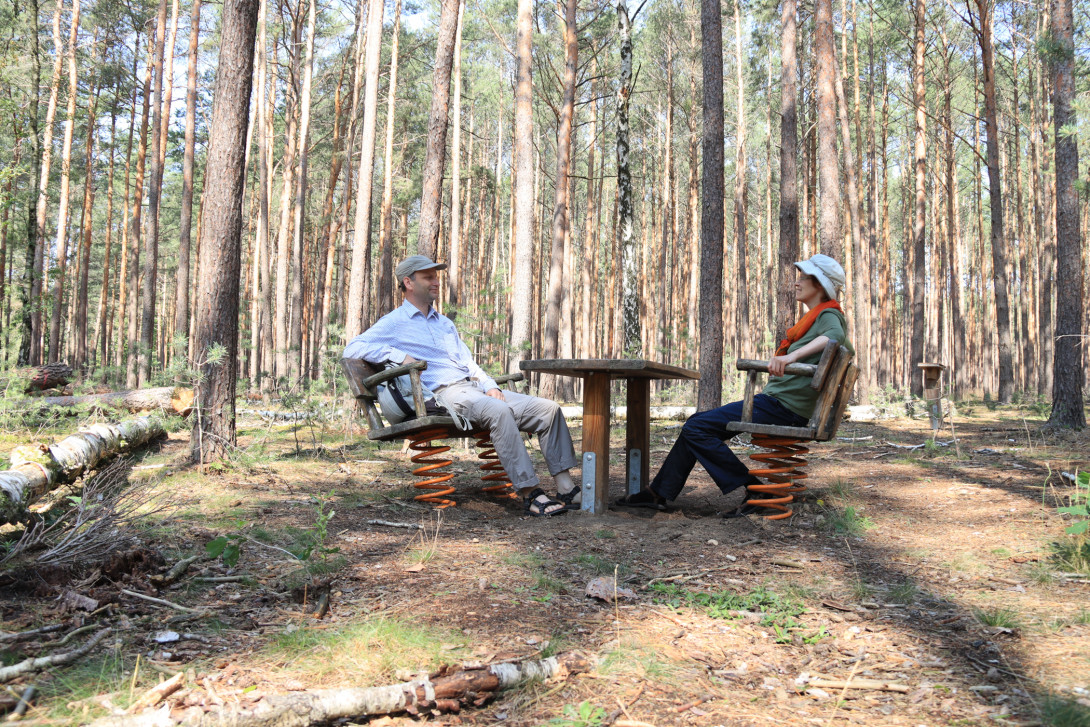 Rast auf der Wackelbank, Foto: Bansen/Wittig