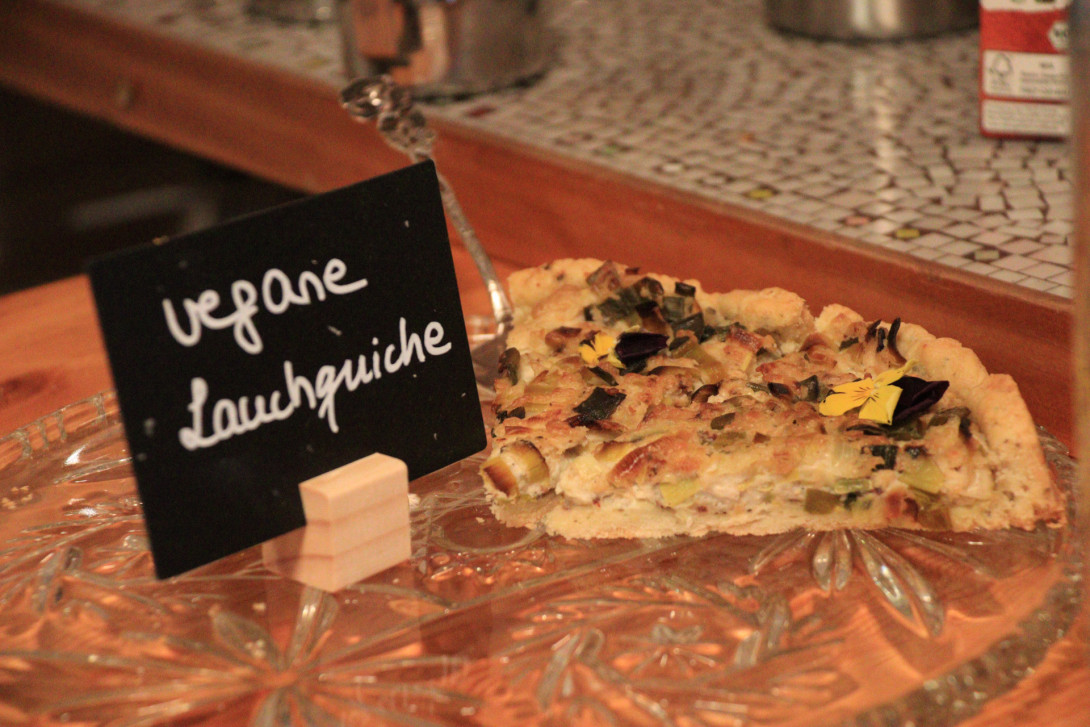 Vegane Lauchquiche, Foto: Bansen-Wittig