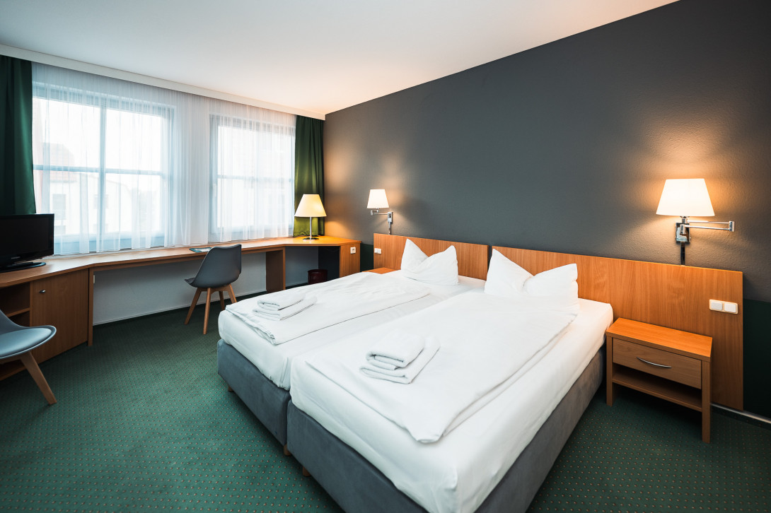 Konfort Hotelzimmer, Foto: David Ludley Photography, Lizenz: martas Hotel Lutherstadt Wittenberg