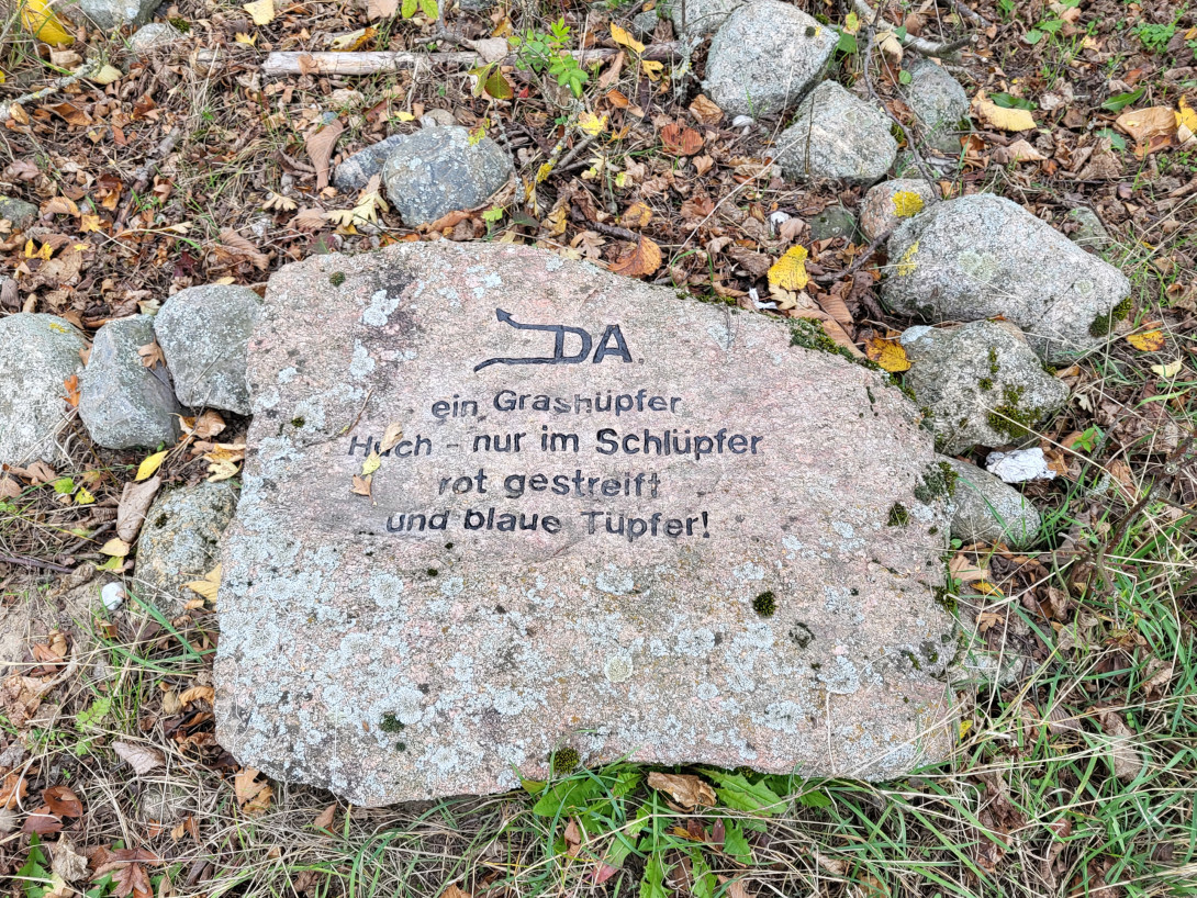 Teil des Kunstwerks "Wandlungen zwischen Wunderpunkten", Foto: Bansen-Wittig