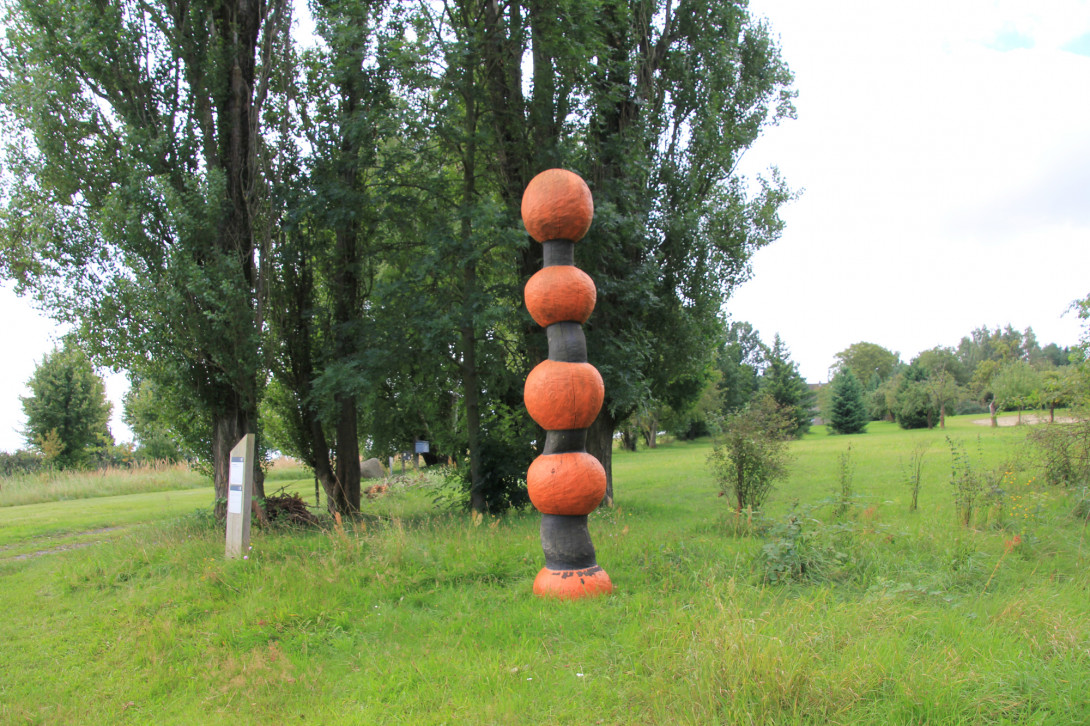 Kunstwerk "Axis Mundi 2", Foto: Bansen-Wittig