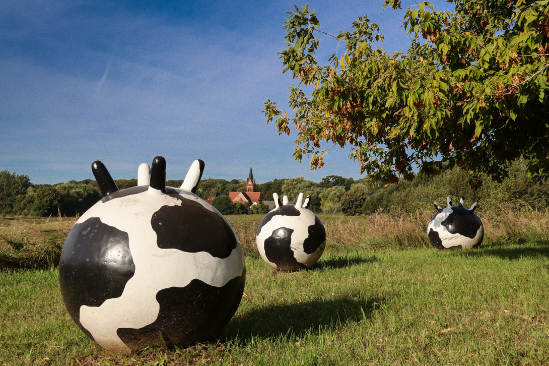 Kunstwerk "(K)uier(en) – Spazierengehen", Foto: Bansen-Wittig