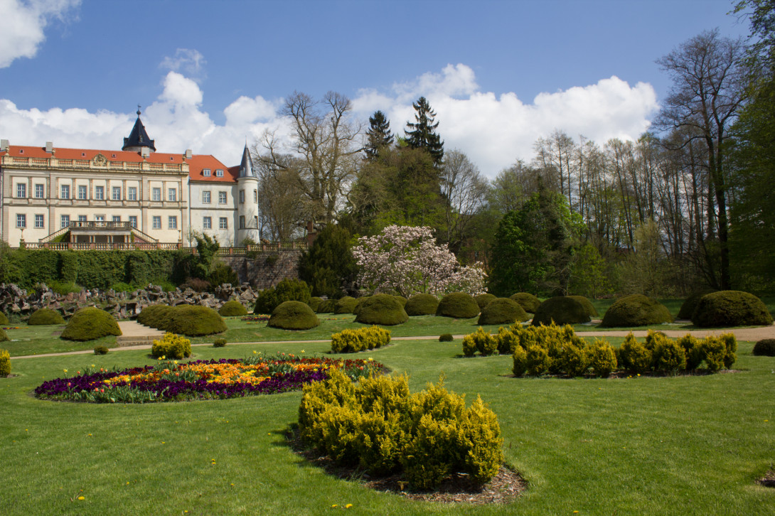 Schloss und Park Wiesenburg, Foto: Bansen-Wittig