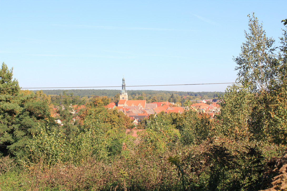 Schöne Aussicht auf Bad Belzig, Foto: Bansen-Wittig