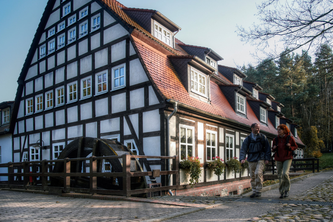 Springbachmühle , Foto: Jürgen Rocholl/FACE, Lizenz: Naturparkverein Hoher Fläming e.V.