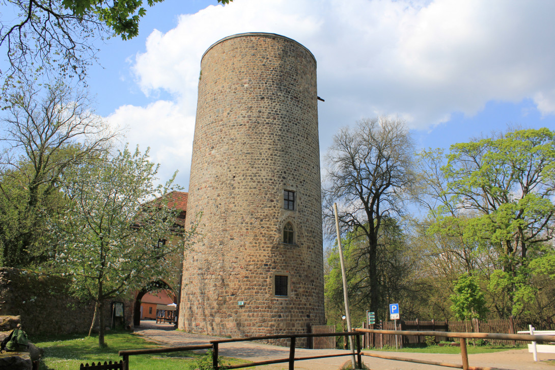 Start ist an der Burg Rabenstein, Foto: Bansen-Wittig