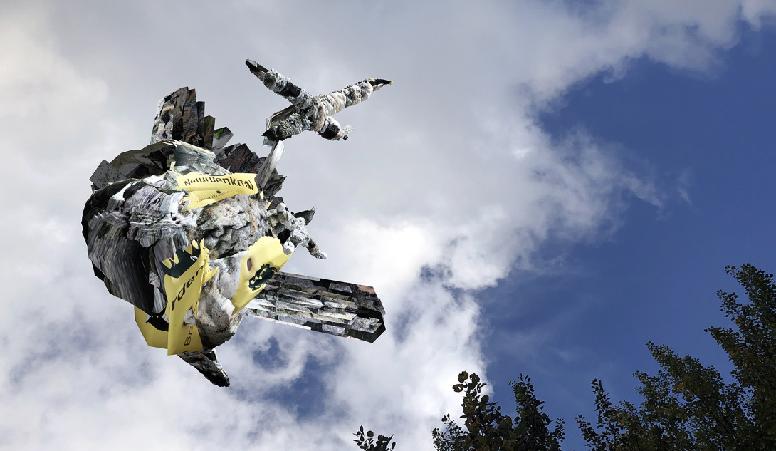 Kunstwerk "Camera Trap", Foto: Tina Willgren