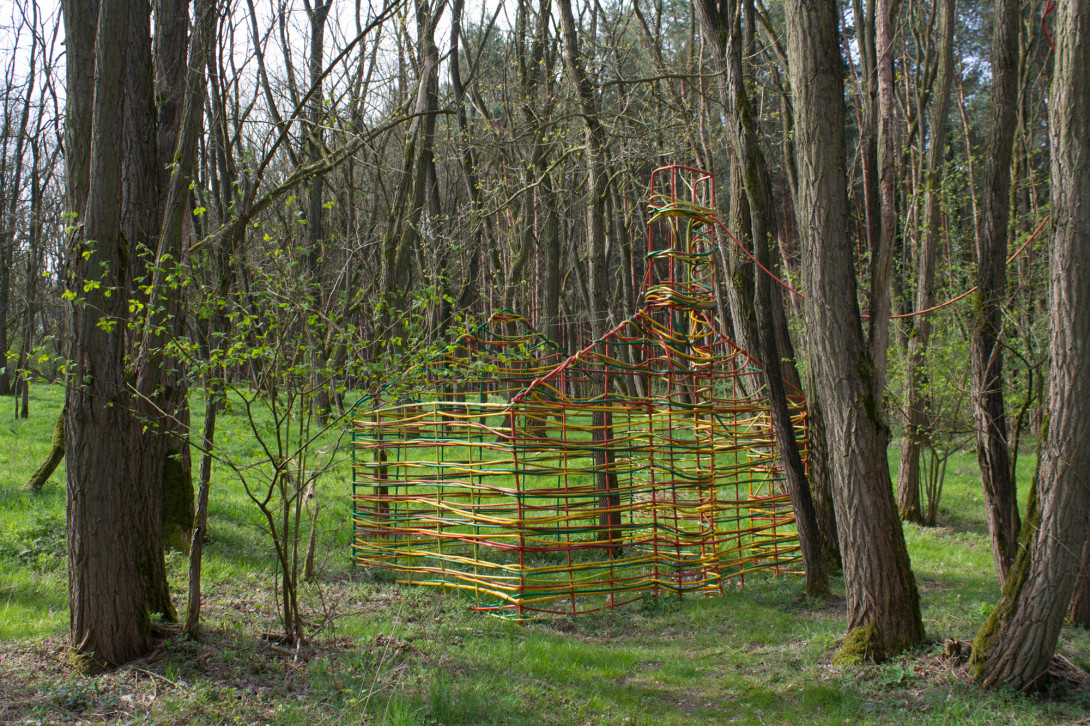 Kunstwerk "Flämisches Haus", Foto: Bansen-Wittig