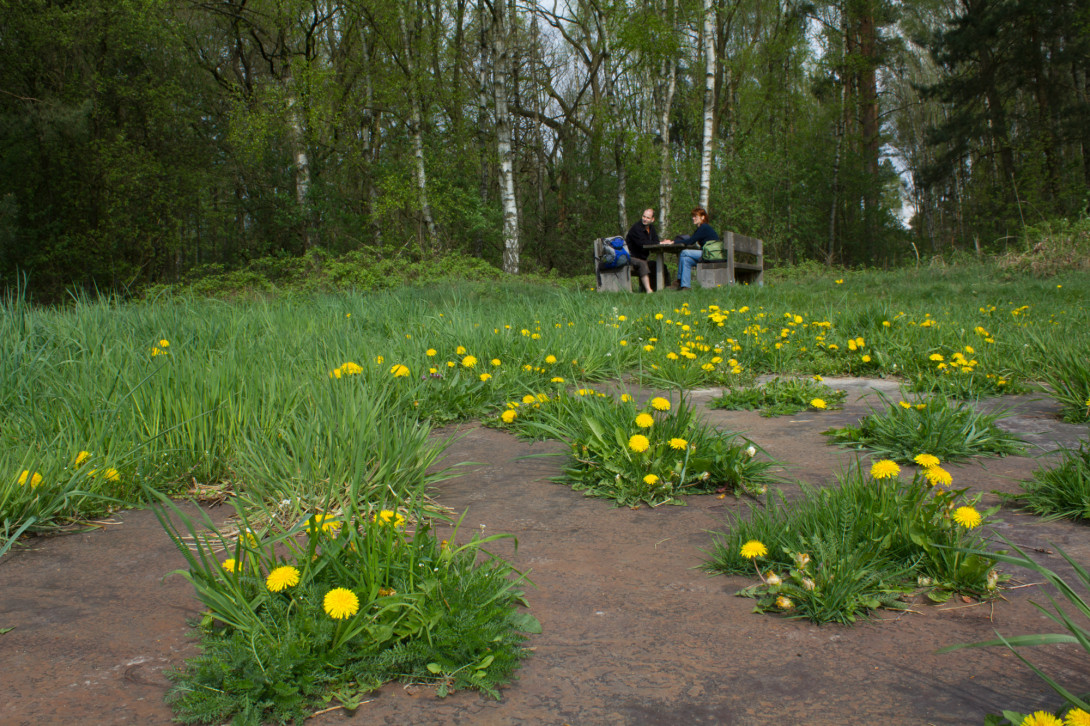 Kunstwerk "Gartenbild", Foto: Bansen-Wittig