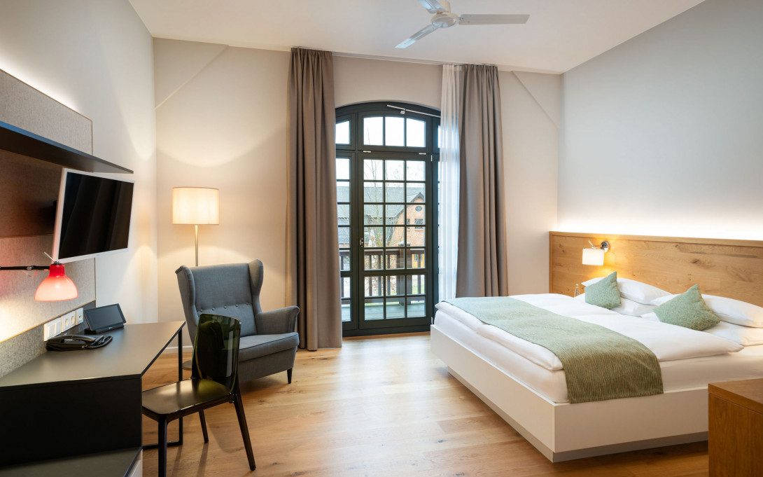 Doppel Superior Zimmer im Paulinenhof, Foto: Seminarhotel Kuhlowitz GmbH