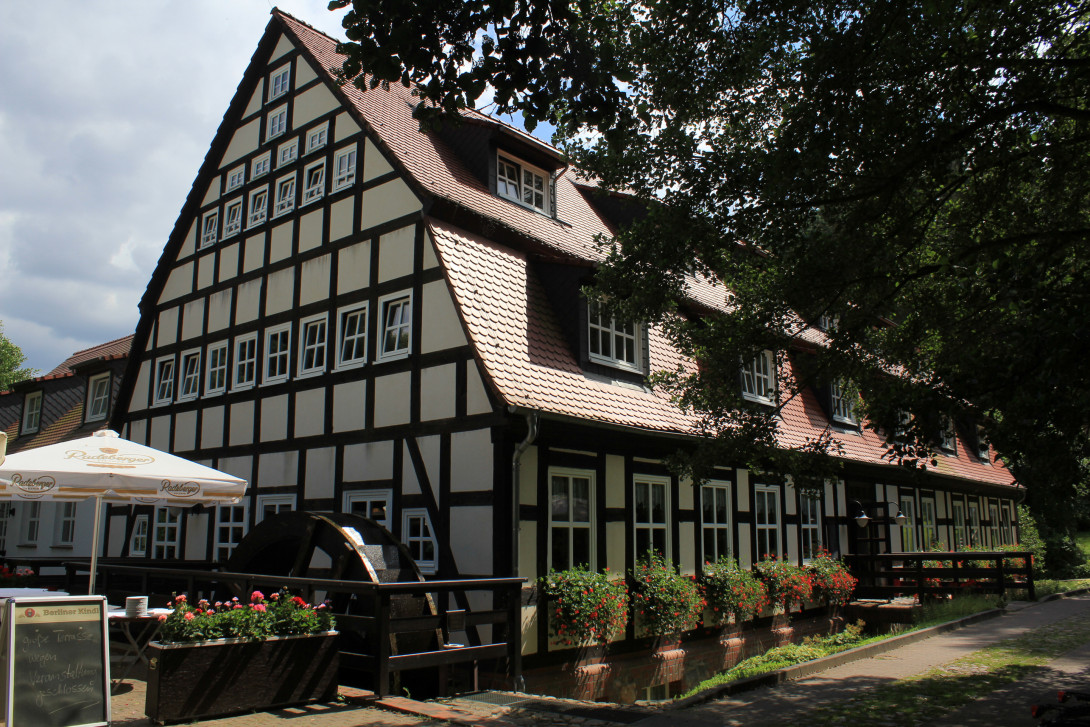 Springbachmühle mit Hotel und Restaurant, Foto: Bansen-Wittig