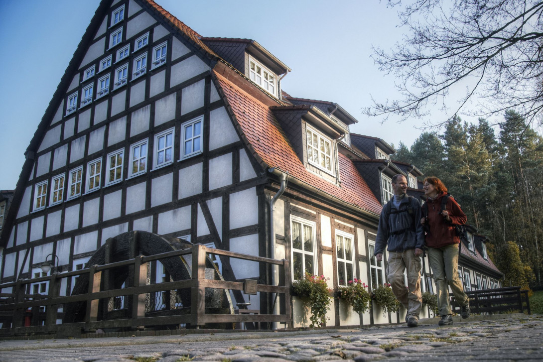 Springbach-Mühle mit Hotel und Restaurant, Foto: Jürgen Rocholl