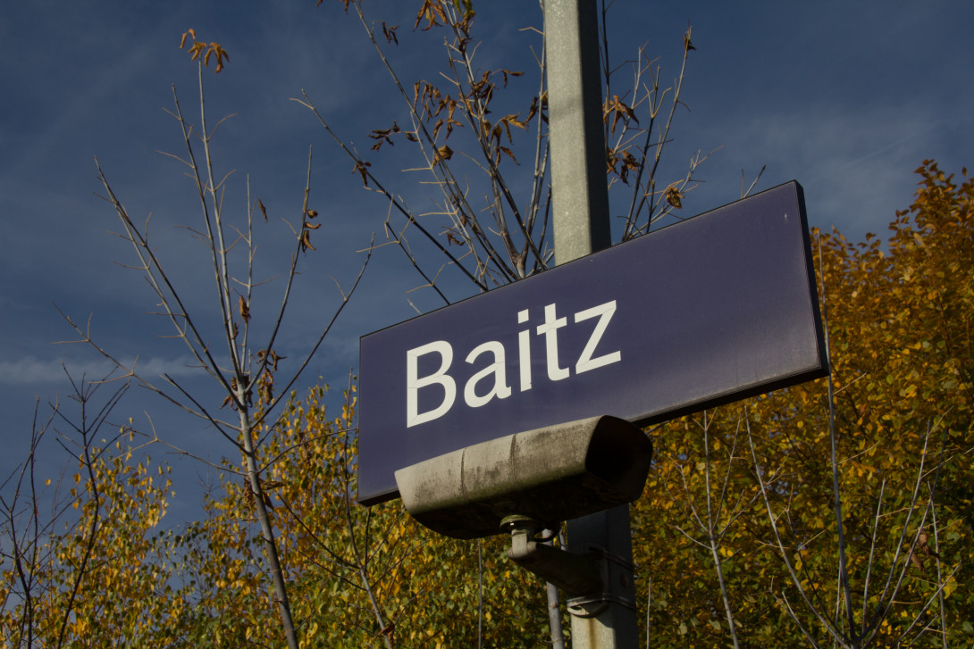 Start und Ziel ist am Haltepunkt Baitz, Foto: Bansen-Wittig