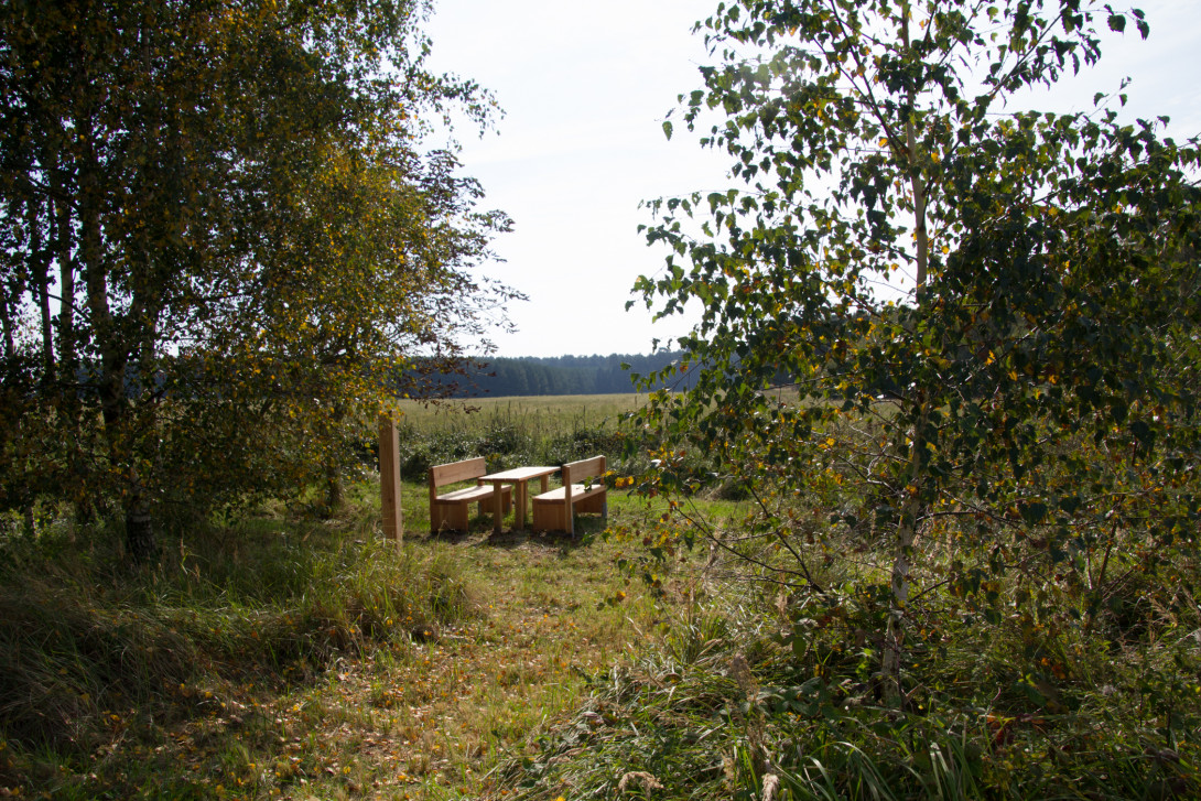 Rastplatz am Feldbrunnen, Foto: Bansen-Wittig