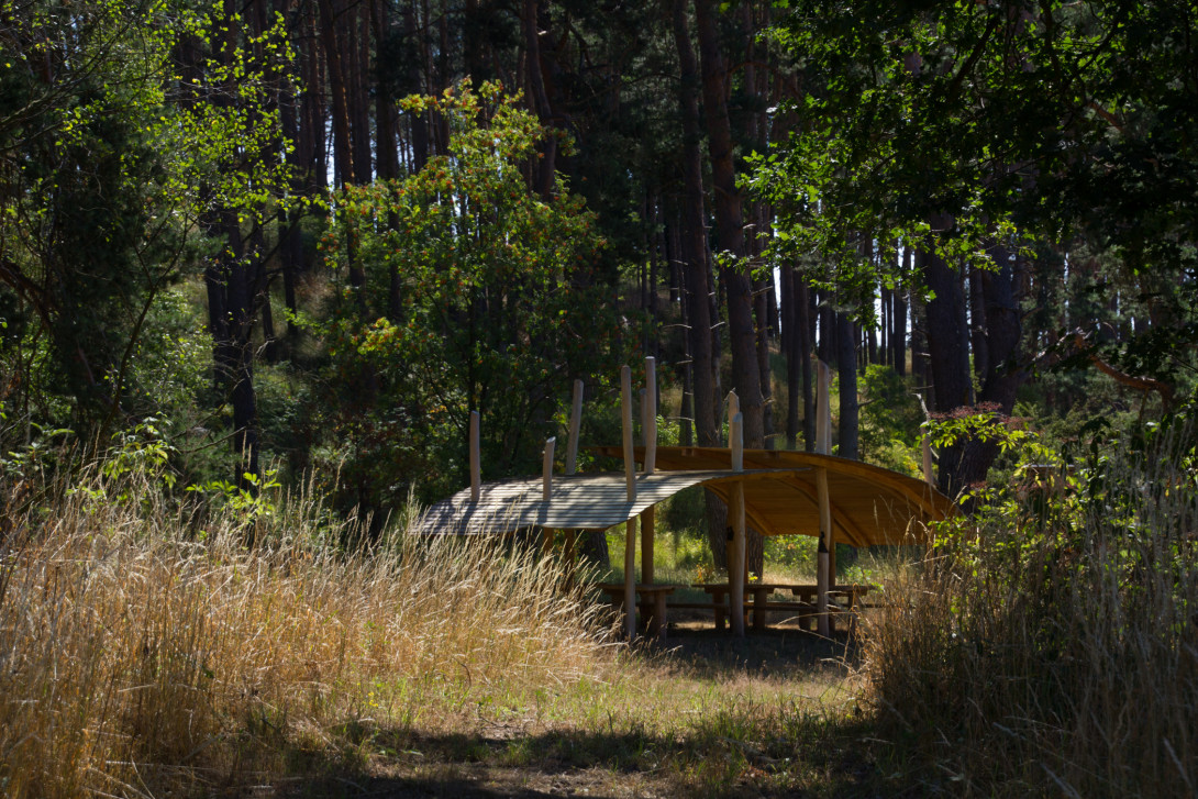 Gruppenrastplatz in der Brautrummel, Foto: Bansen-Wittig