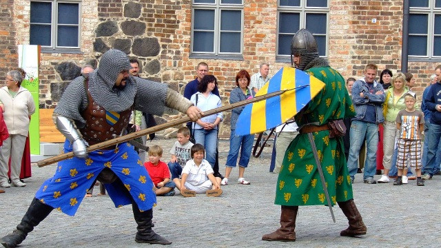 Vorführung am Askanierwochenende